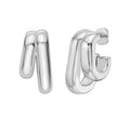 Biggie Smalls Paperclip Hoops