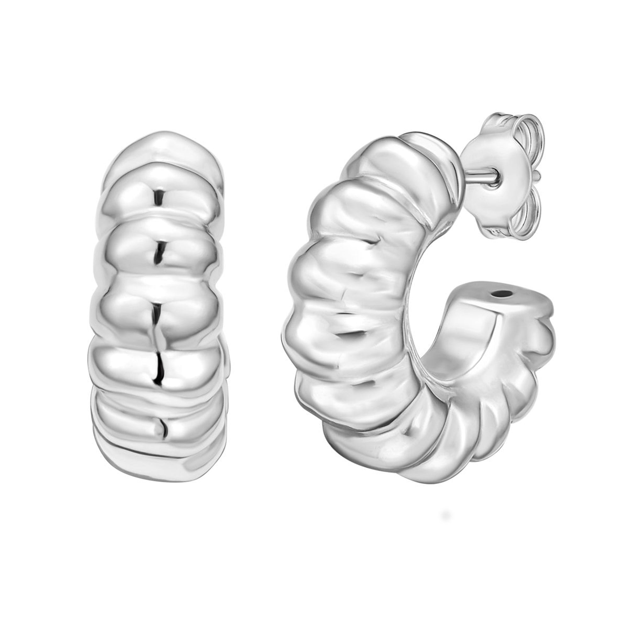 Twisted C Hoops