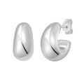 Twisted Puff C Hoops