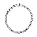 Men's Gunmetal Byzantine Bracelet