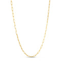 Diamond Cut Paperclip Chain