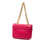Small Quilted Calfskin C Bag