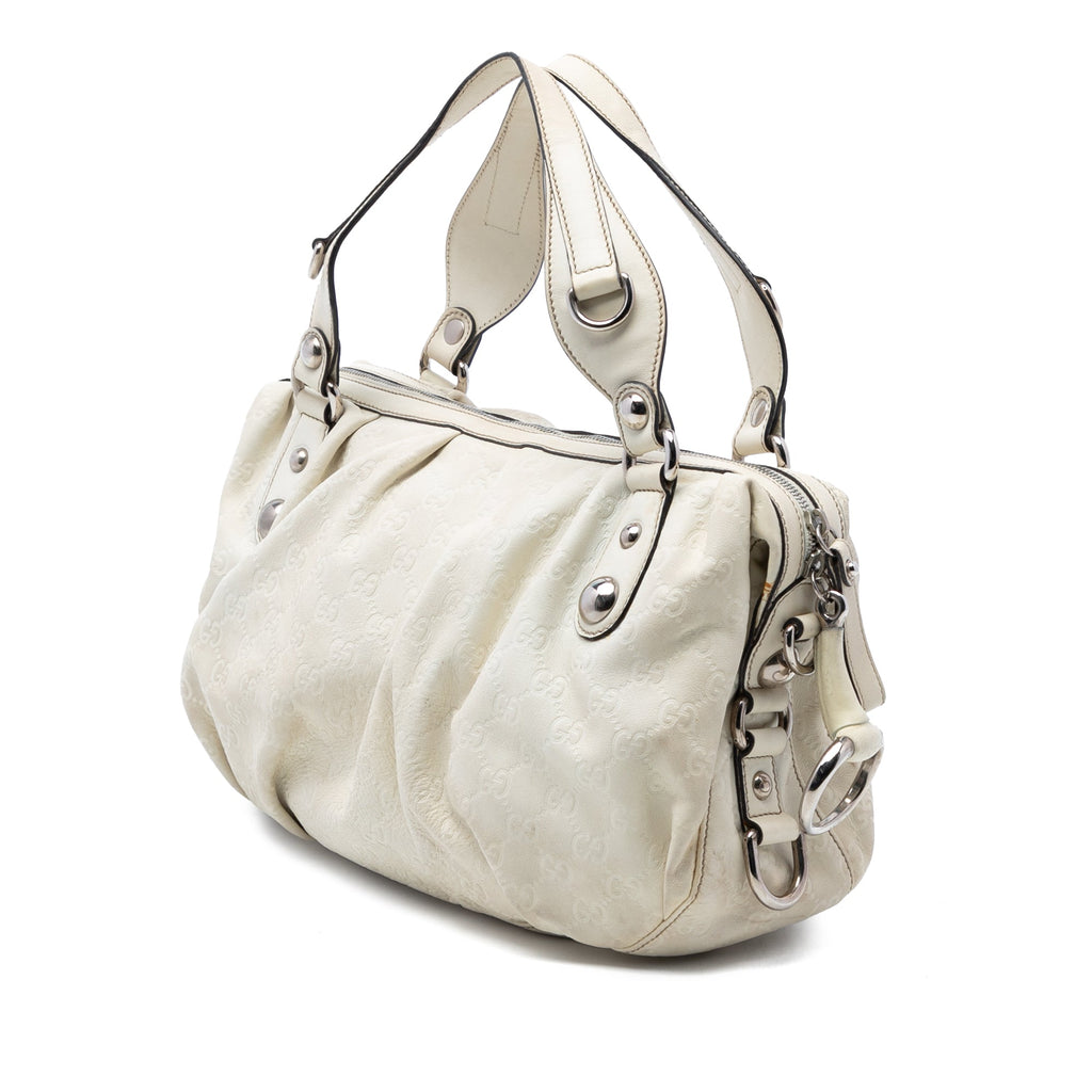 Guccissima Icon Bit Satchel