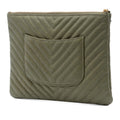 Medium Chevron Calfskin O Case Clutch