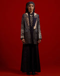 Open Dhana Jacket Set With Shirt By KYNAH, Luxury Indian Fashion & Bridal Wear