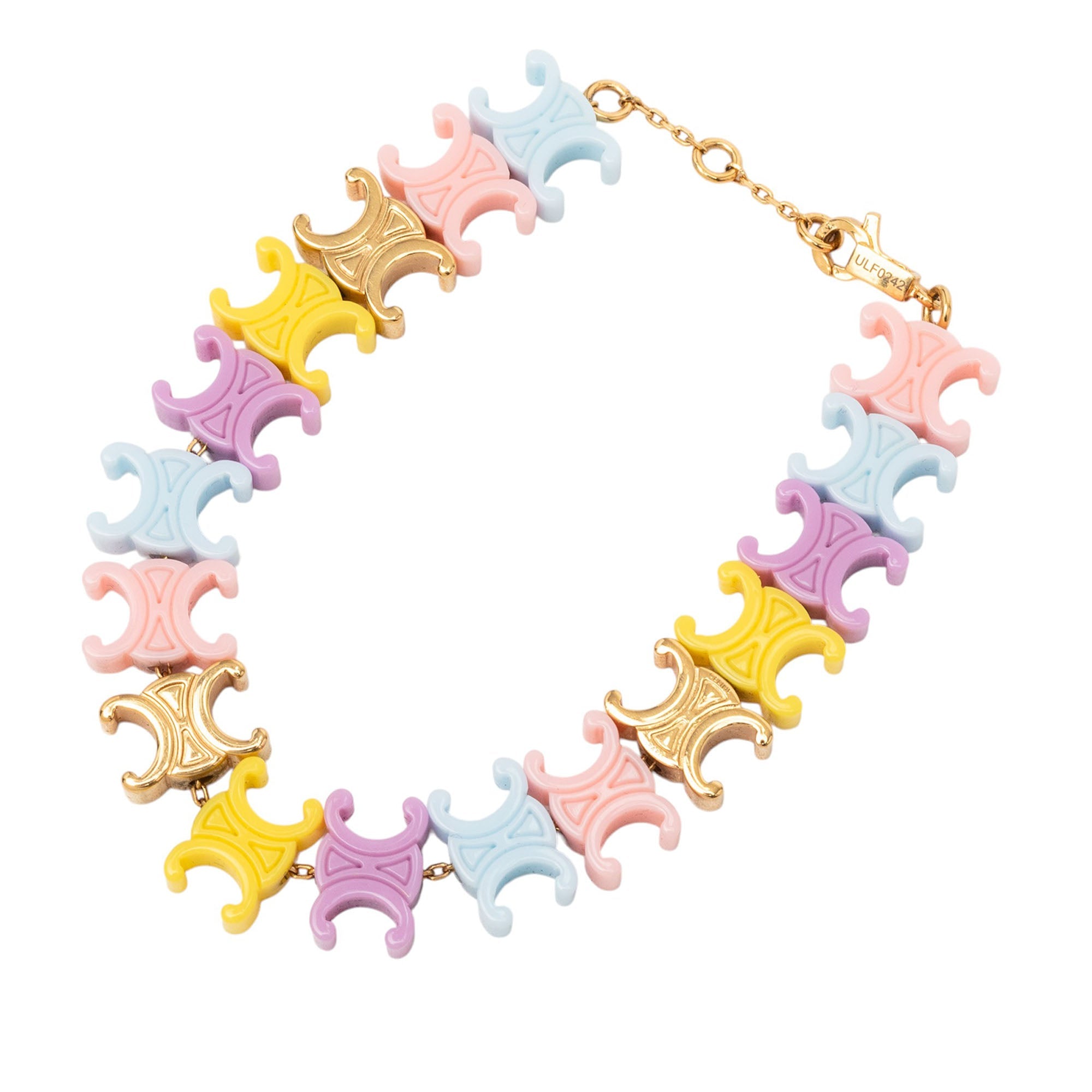 Multicolor Plexiglass Triomphe Baby Bracelet
