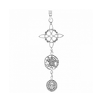 Triple Protection S925 Pendant: Witch's Knot, Tetragrammaton and Saint Benedict