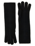 Max Mara Alaggio Gloves — Black