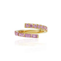 ECLIPSE GRANDE Pink Sapphire Ring By ALINKA Fine Jewellery
