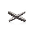 KATIA Superfine Double Black Diamond Ring By ALINKA Fine Jewellery