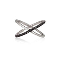 KATIA Superfine Single Black Diamond Ring By ALINKA Fine Jewellery