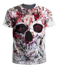 Floral Skull Men's T-Shirt