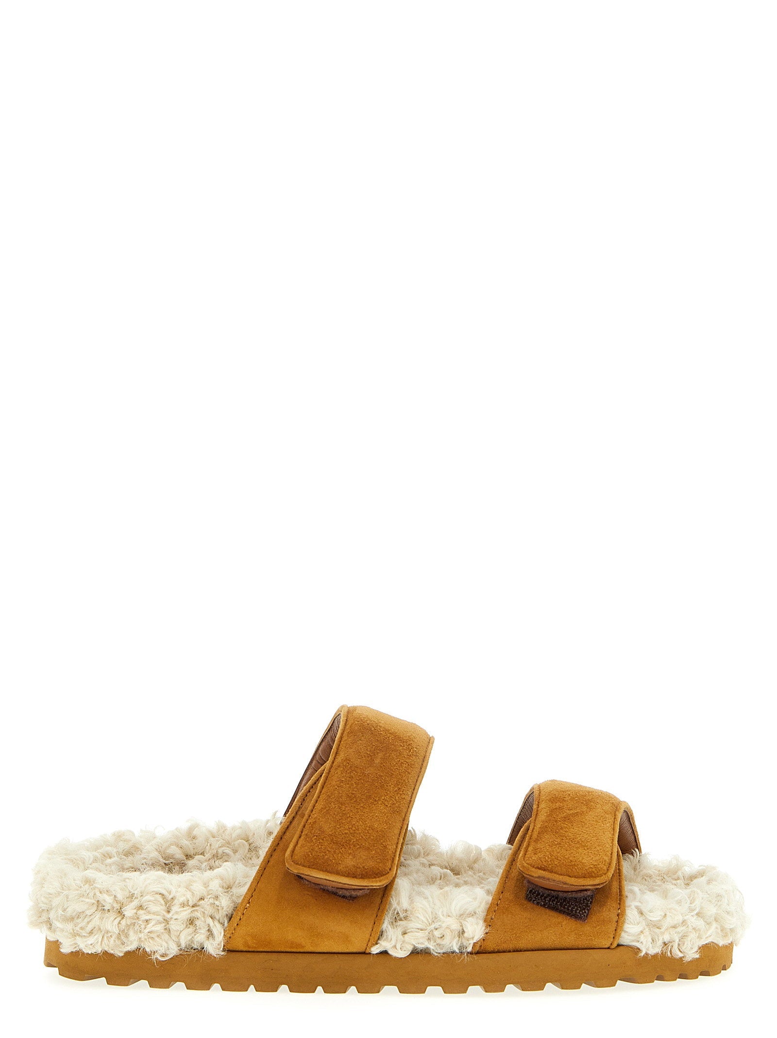 Gia Borghini Alvine Sandals — Tan