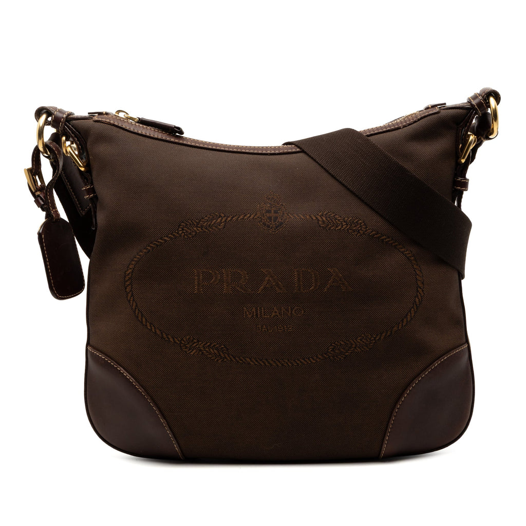 Canvas Canapa Logo Crossbody