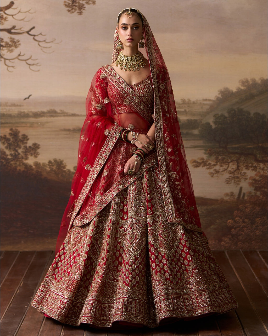 Chenab Lehenga Set By KYNAH, Luxury Indian Fashion & Bridal Wear