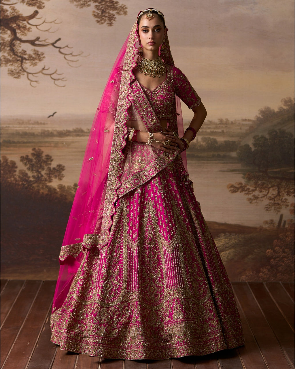 Jharna Lehenga Set By KYNAH, Luxury Indian Fashion & Bridal Wear