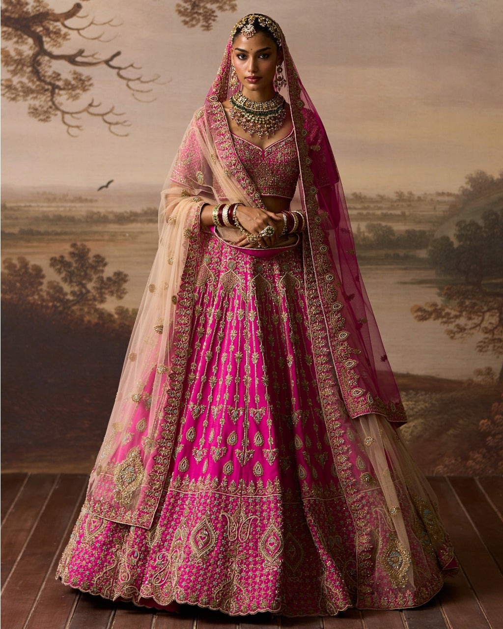 Saawan Lehenga Set By KYNAH, Luxury Indian Fashion & Bridal Wear