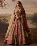 Sindoori Lehenga Set By KYNAH, Luxury Indian Fashion & Bridal Wear