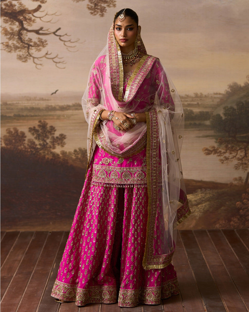 Boond Sharara Set By KYNAH, Luxury Indian Fashion & Bridal Wear