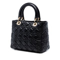 Medium Lambskin Cannage Lady Dior