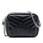Small Matelasse Calfskin LouLou Bowling Bag