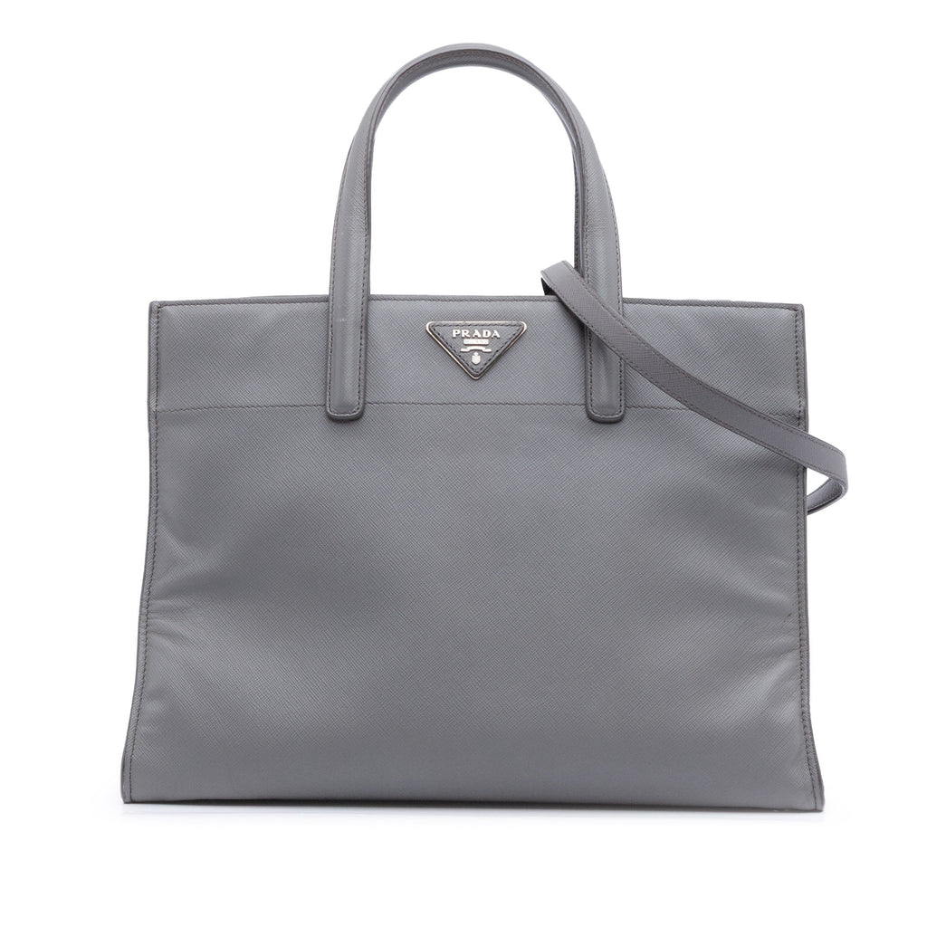 Saffiano Soft Triple Pocket Tote
