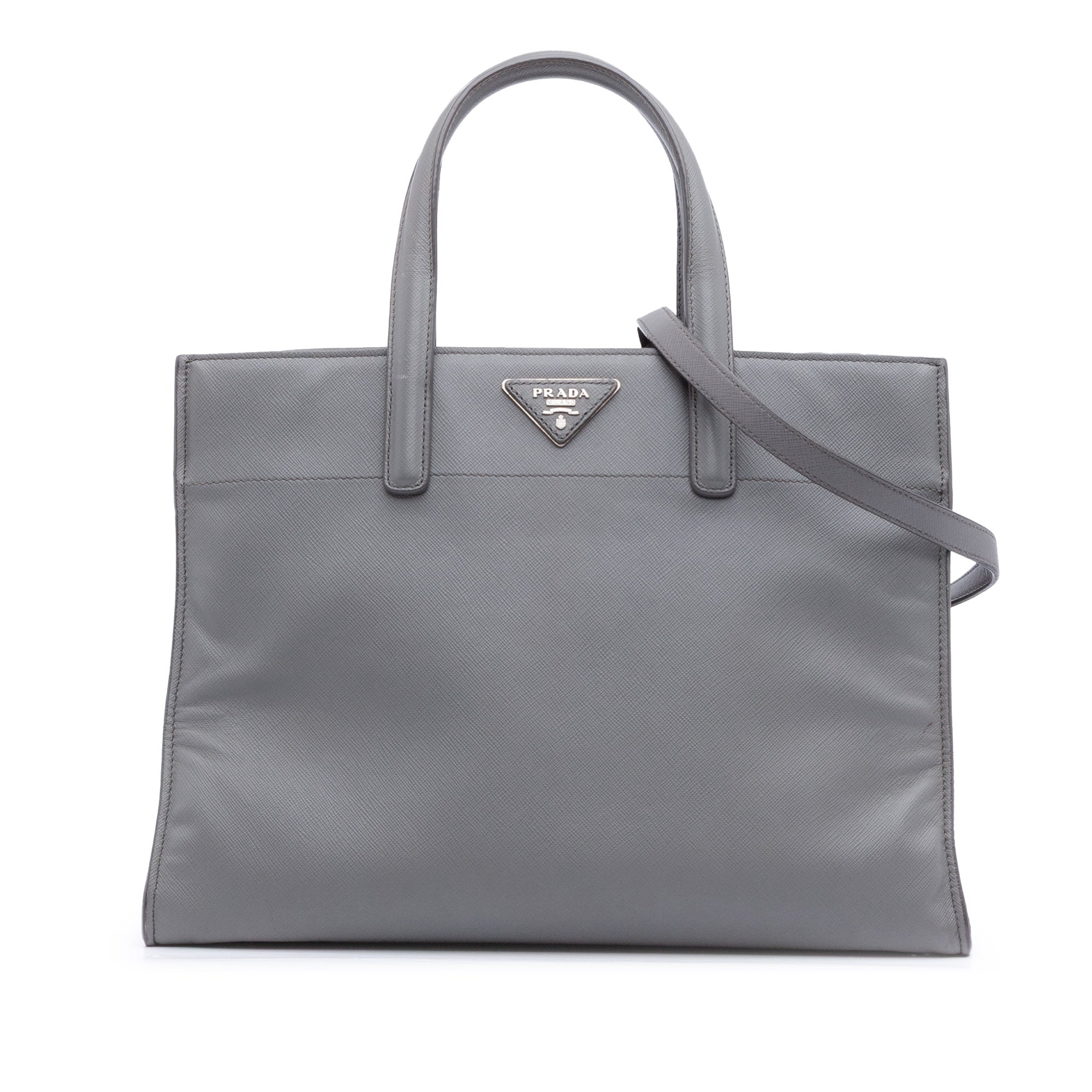 Saffiano Soft Triple Pocket Tote