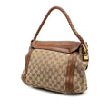 GG Canvas Bella Flap Satchel