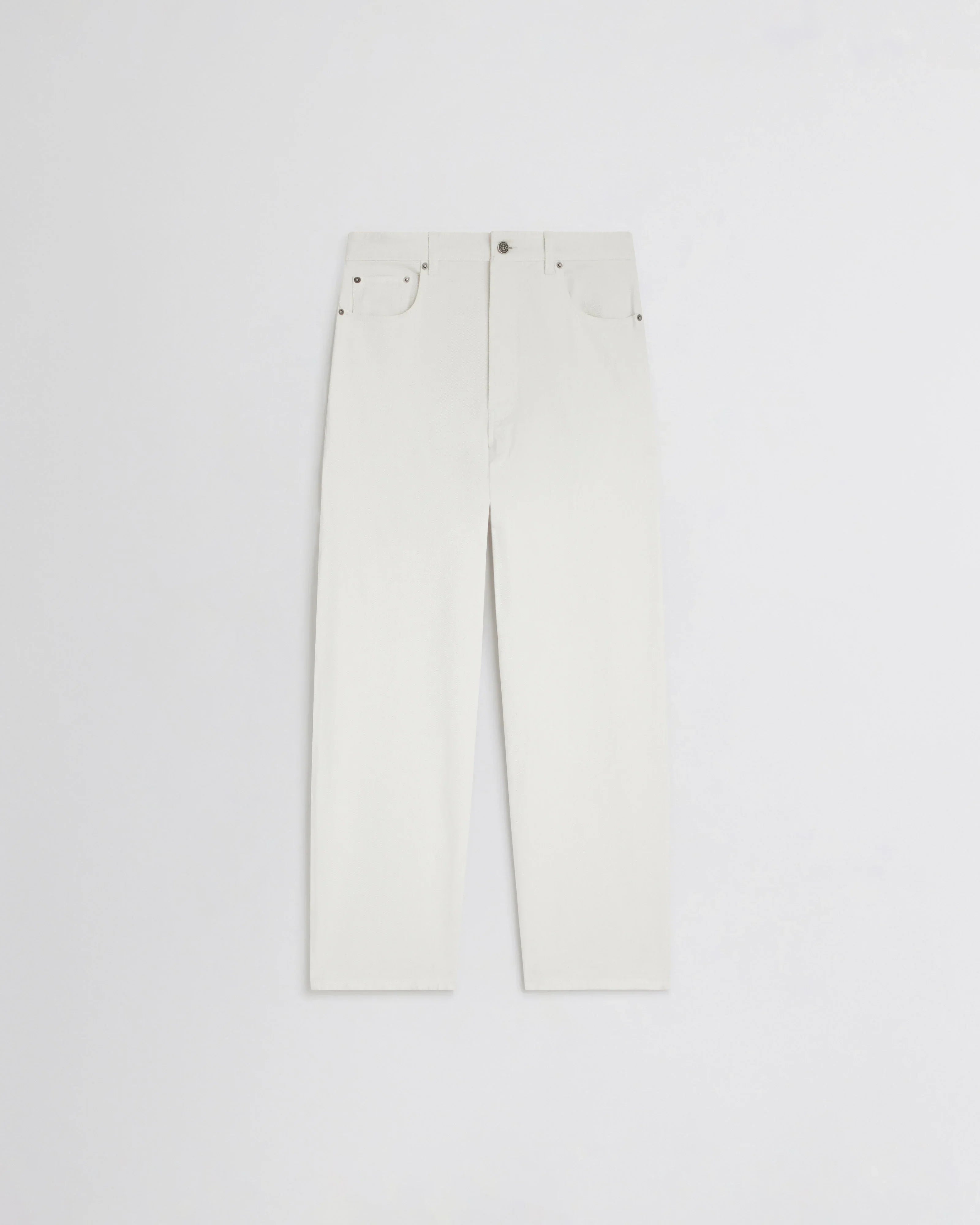 Phoebe Philo Drop High-Waisted Jeans — White