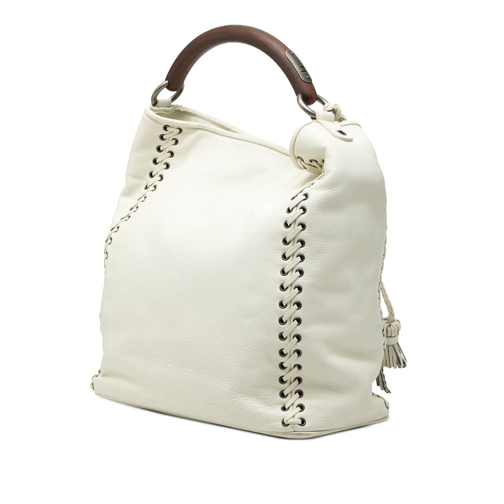 Leather Ethnic Hobo