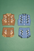 Apollo Baby & Kids Vest - Camel/Multi