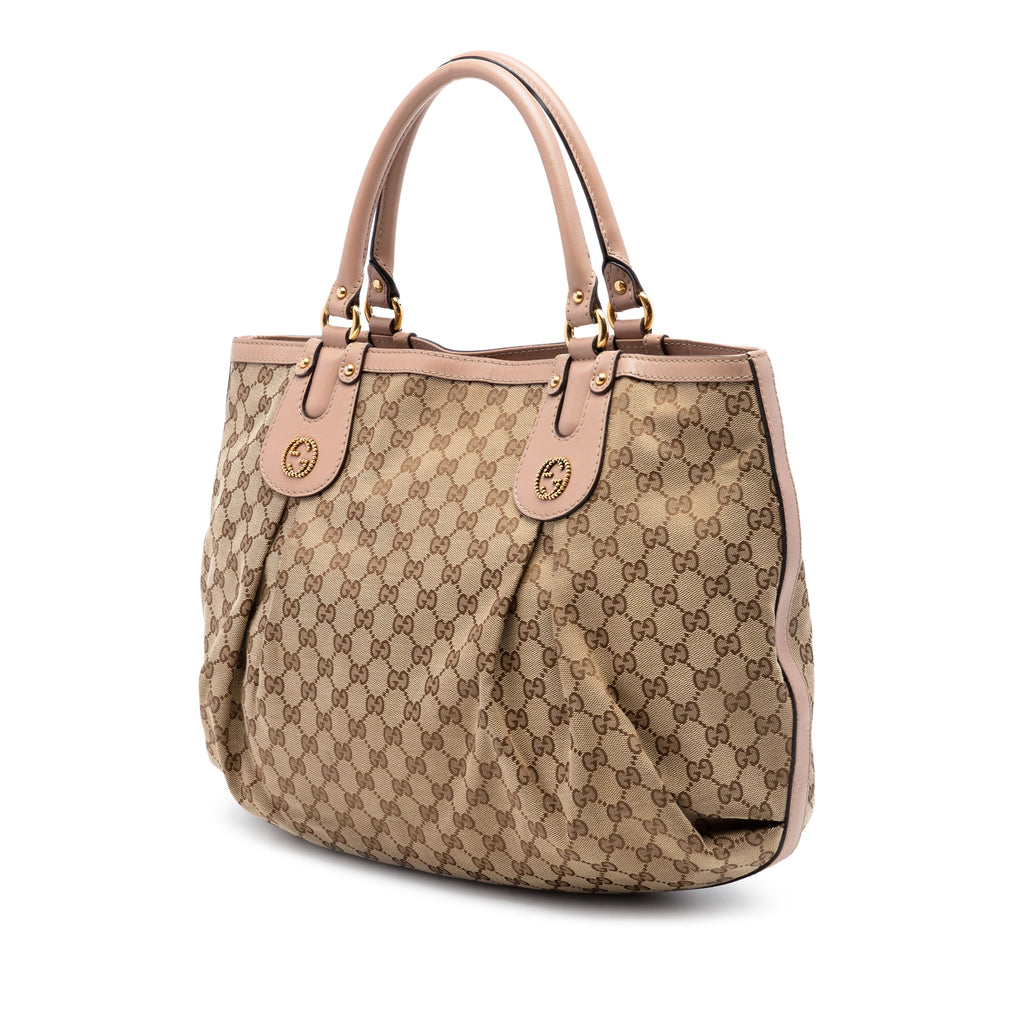 Large GG Canvas Scarlett Tote