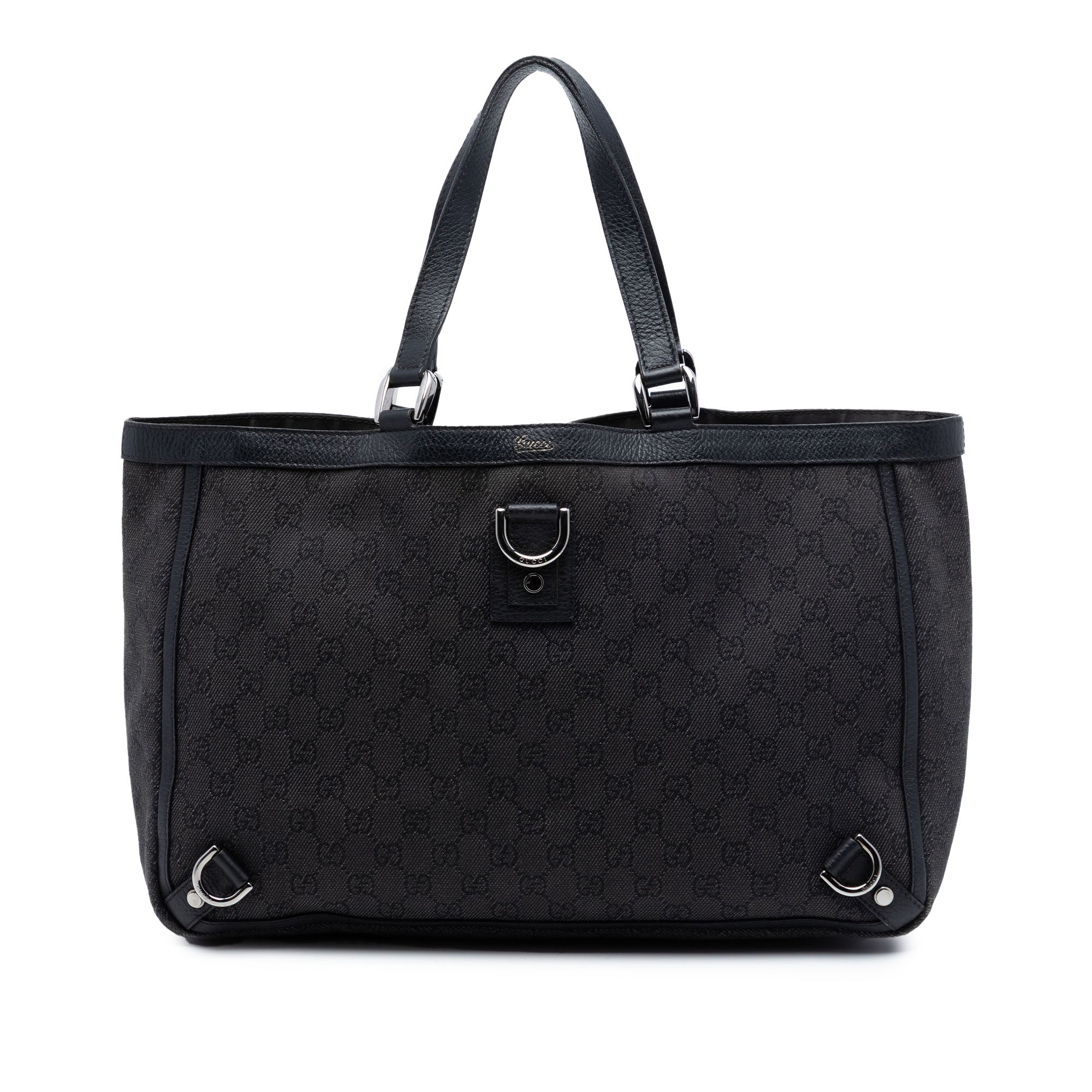 GG Denim Abbey D Ring Tote