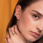 Aros Eclectic Shine Small Azul
