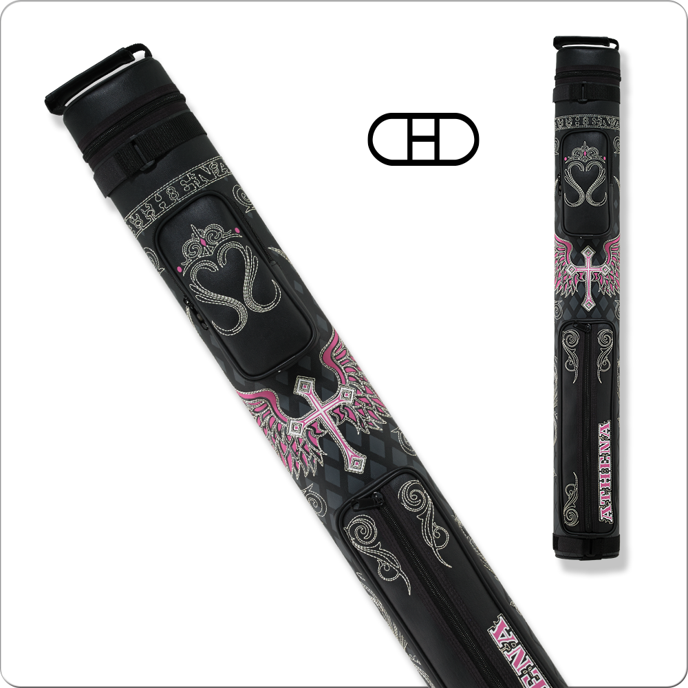 Athena 2x2 Black and Pink