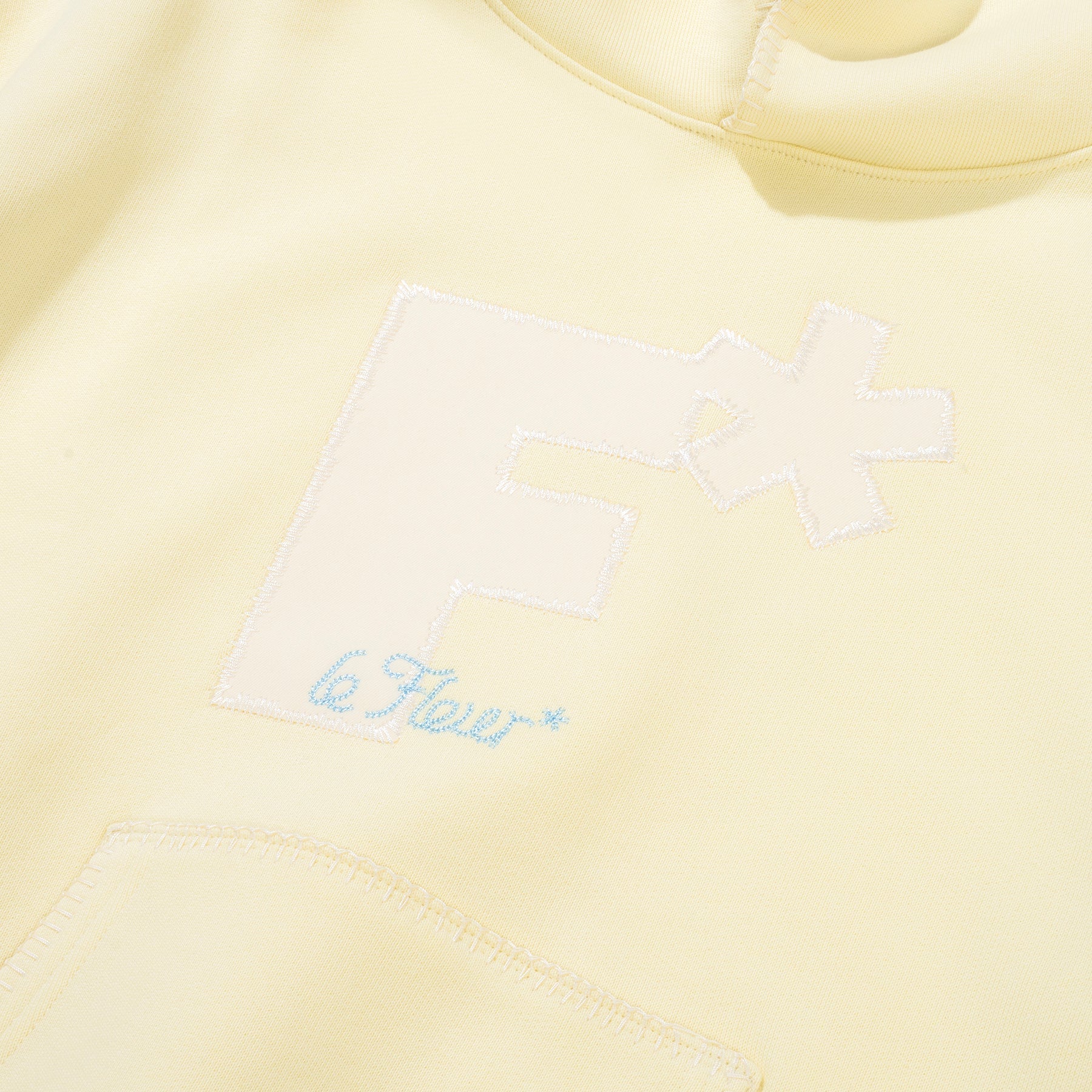Athletic Hoodie Cream