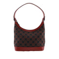 Gancini Canvas Shoulder Bag