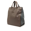 Intrecciato Trimmed Leather Tote