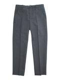 Grey Trousers With Front Plisse And Embroidered Logo Fabric Boy