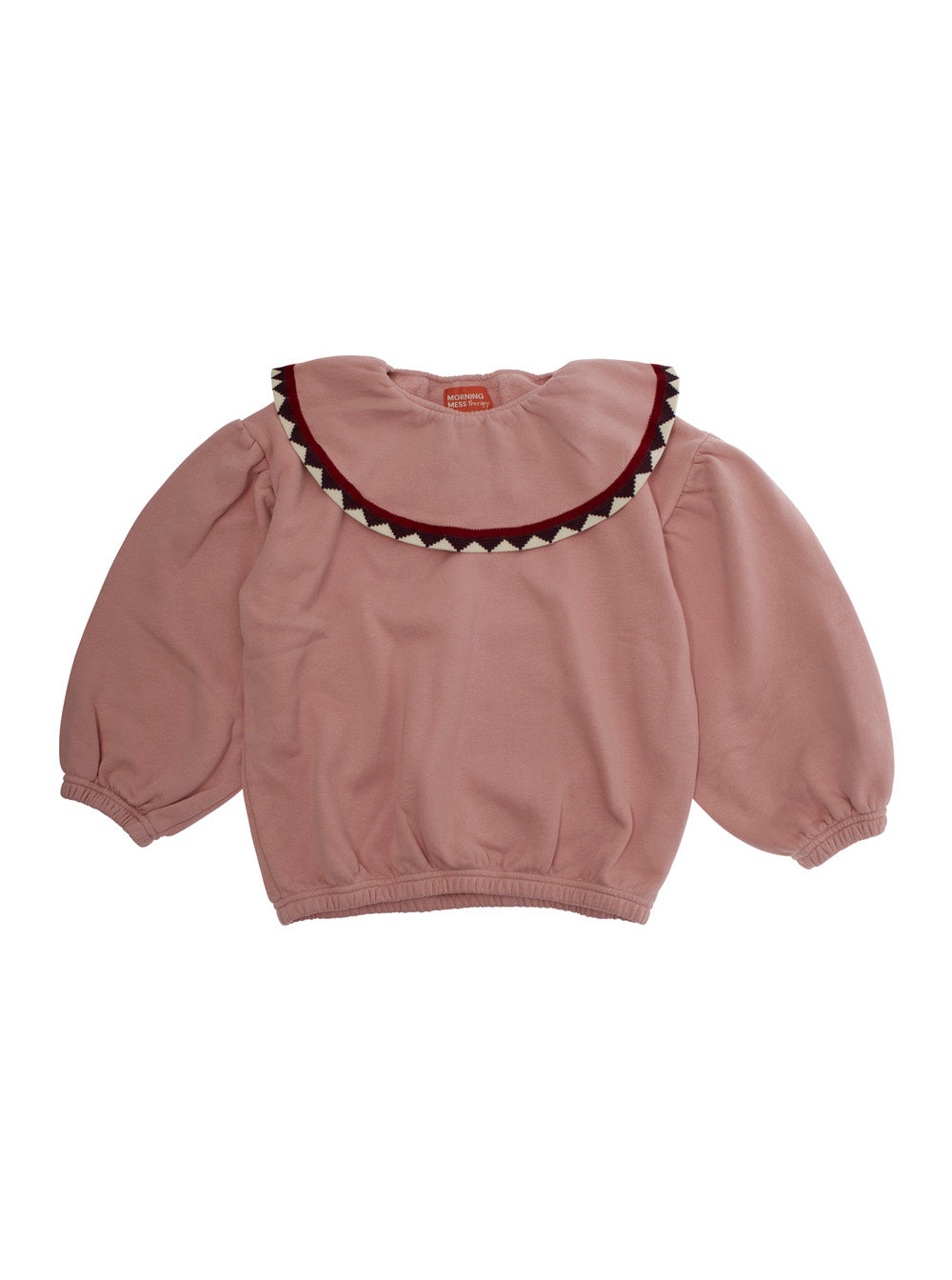 Emma Statement Frill Collar Sweatershirt, vestibilità tg 4 fino alla 5anni, 6 7anni, 8 9anni, 10 11anni Pink Sweatshirts