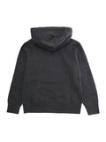 Grey Hoodie with Fixed Hood and Pony Embroidery on the Front in Cotton Blend Boy Polyester Sweatshirts