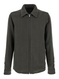 Brad Green Jacket with Classic Collar in Wool Man Outerwear