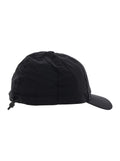 Black Baseball Cap with Tonal Logo Patch in Nylon Boy Polyamide Fibers Hats And Gloves