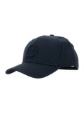 Blue Baseball Cap with Logo on the Front in Cotton Boy Blu Hats And Gloves
