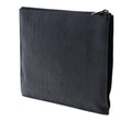 Croc Embossed Leather Monogram Document Holder