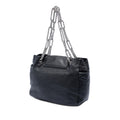 Large Lambskin Mademoiselle Lock Jewelry Chain Tote