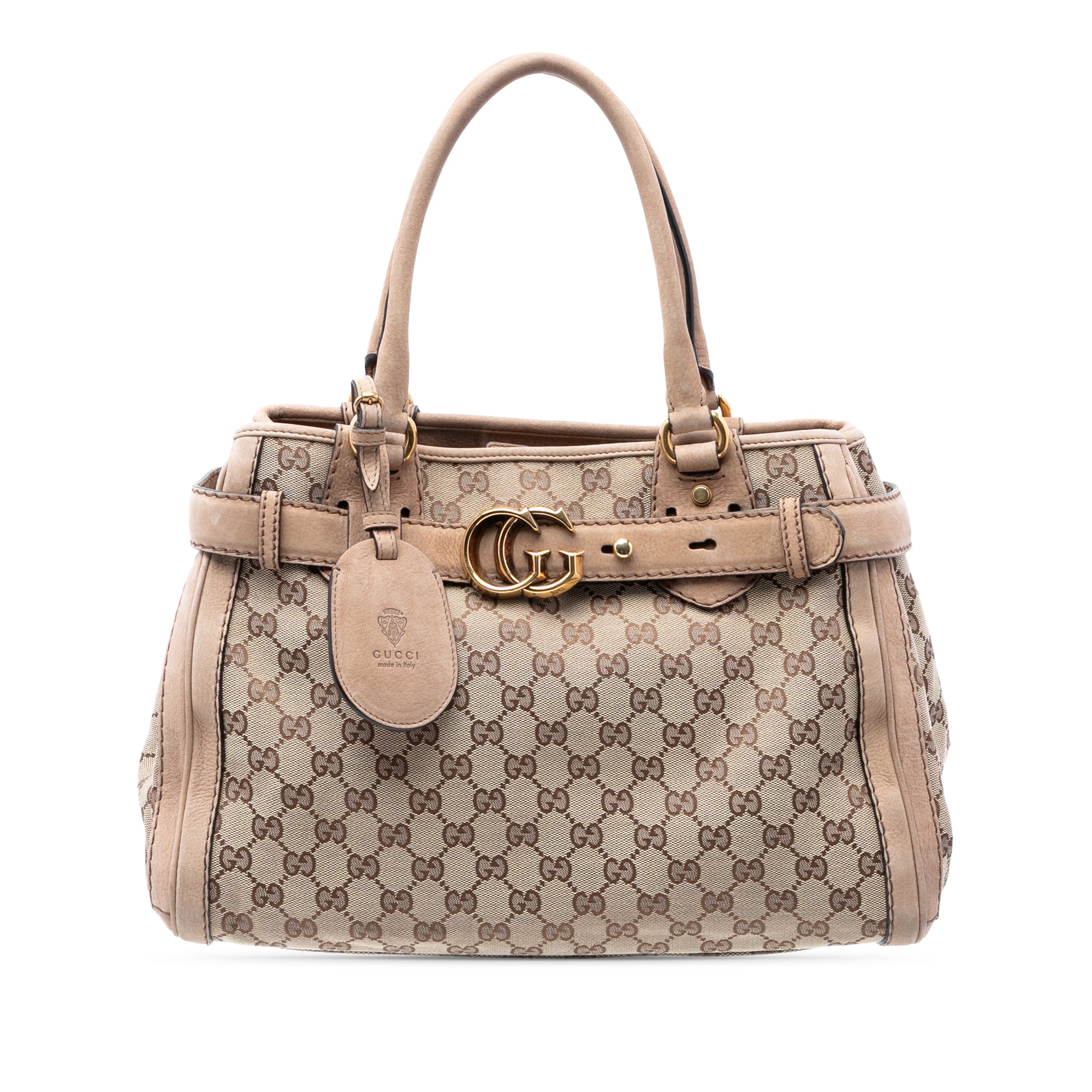 GG Canvas Running Tote