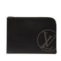 Taurillon Initials Circle Pochette Jour GM