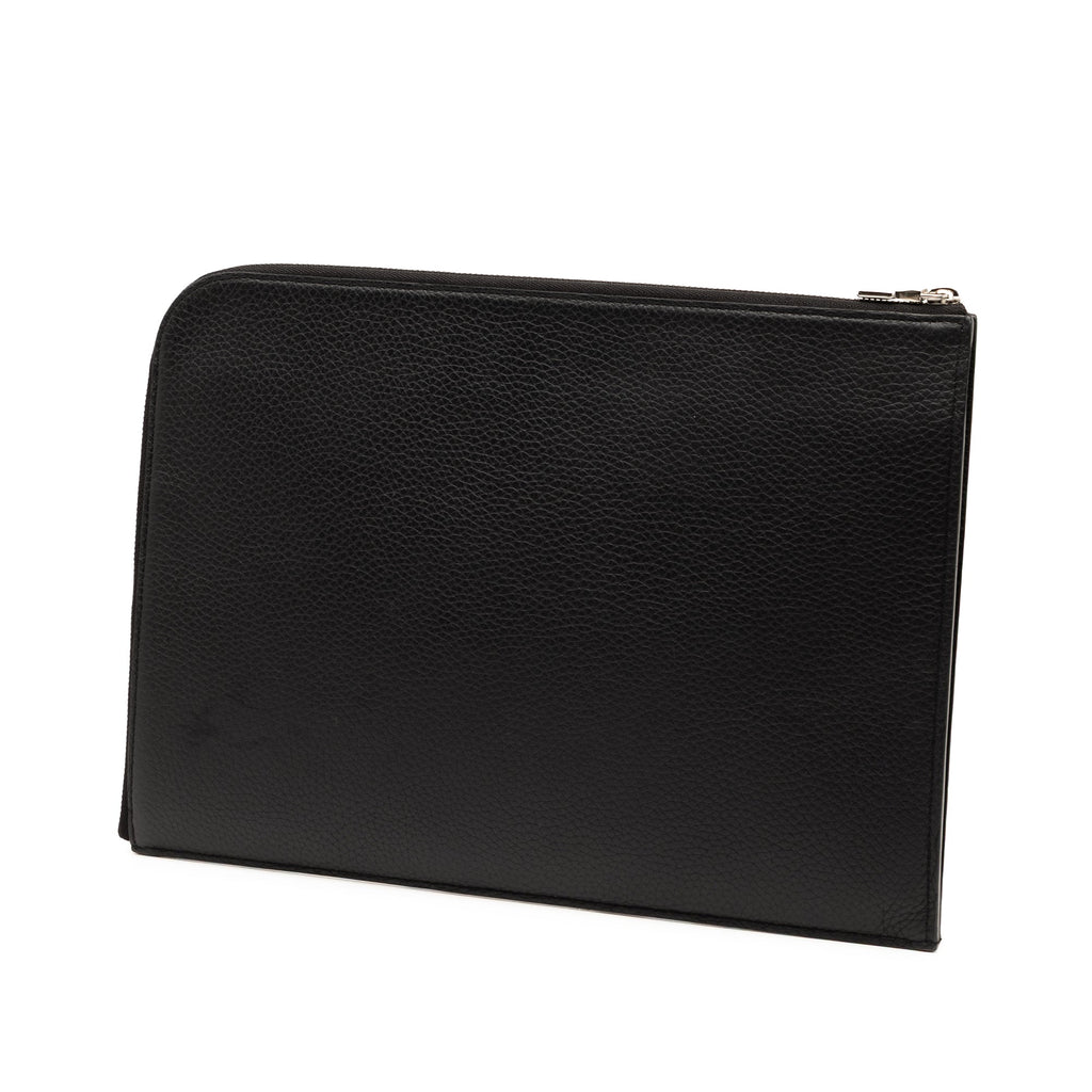 Taurillon Initials Circle Pochette Jour GM
