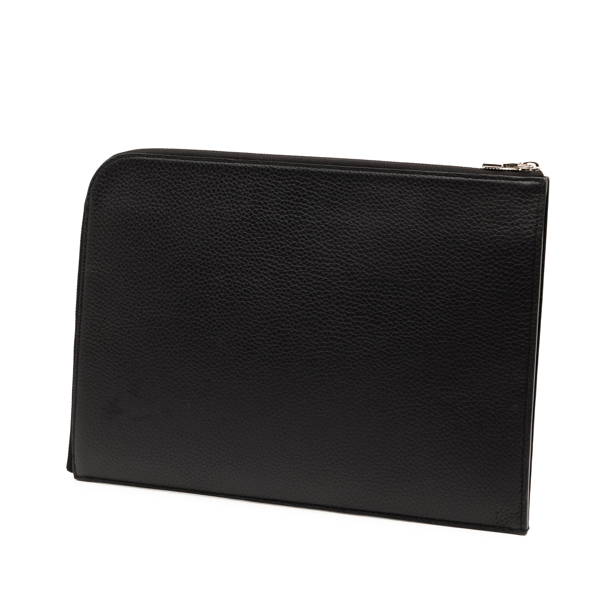 Taurillon Initials Circle Pochette Jour GM
